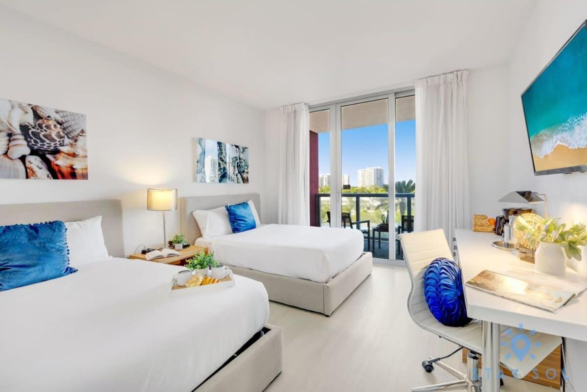 Balcony - Pool - Near Beach - Gym Hallandale Beach Exterior foto